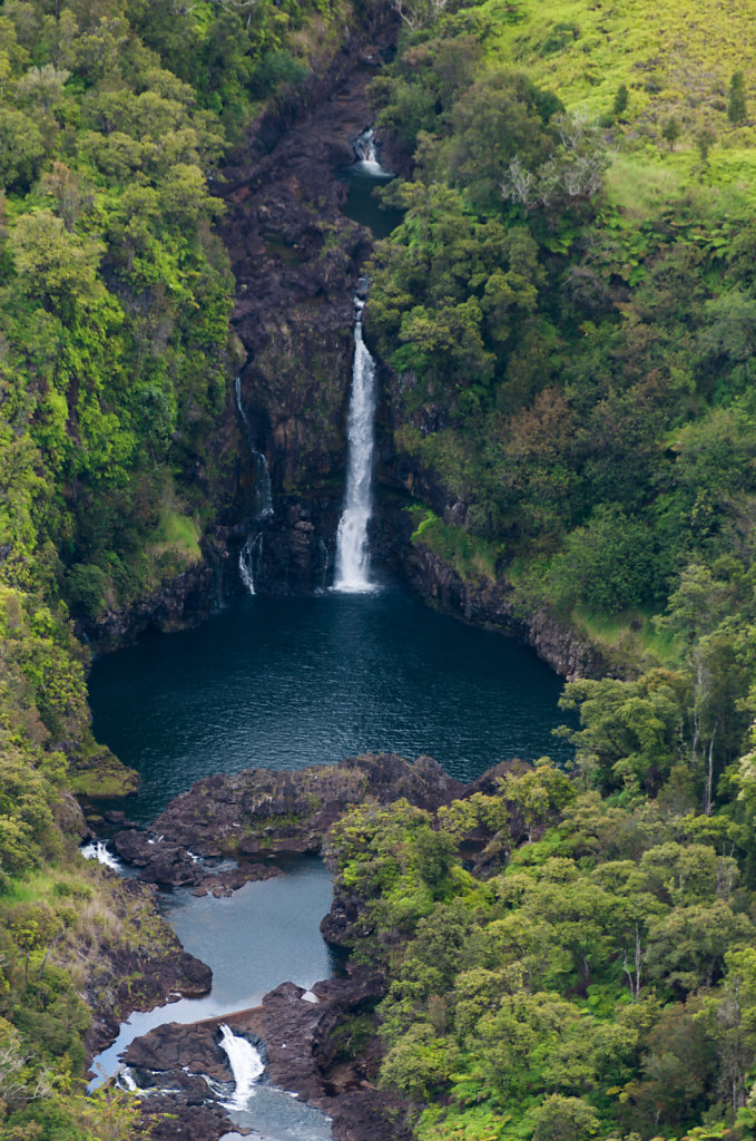 Wasserfall auf Big Island