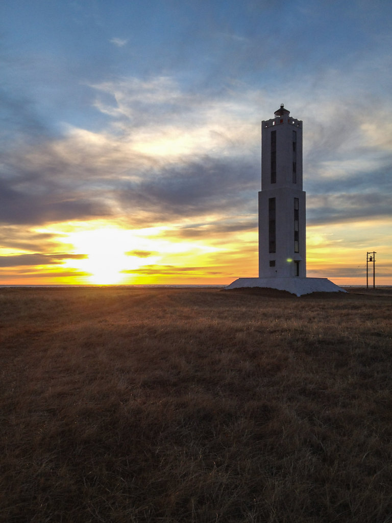 Lighthouse auf Island