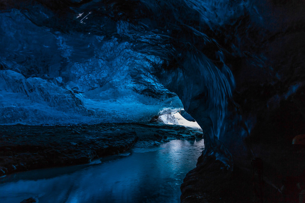 Ice Cave in Island