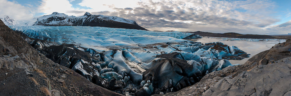 Svinafellsjökull Panorama